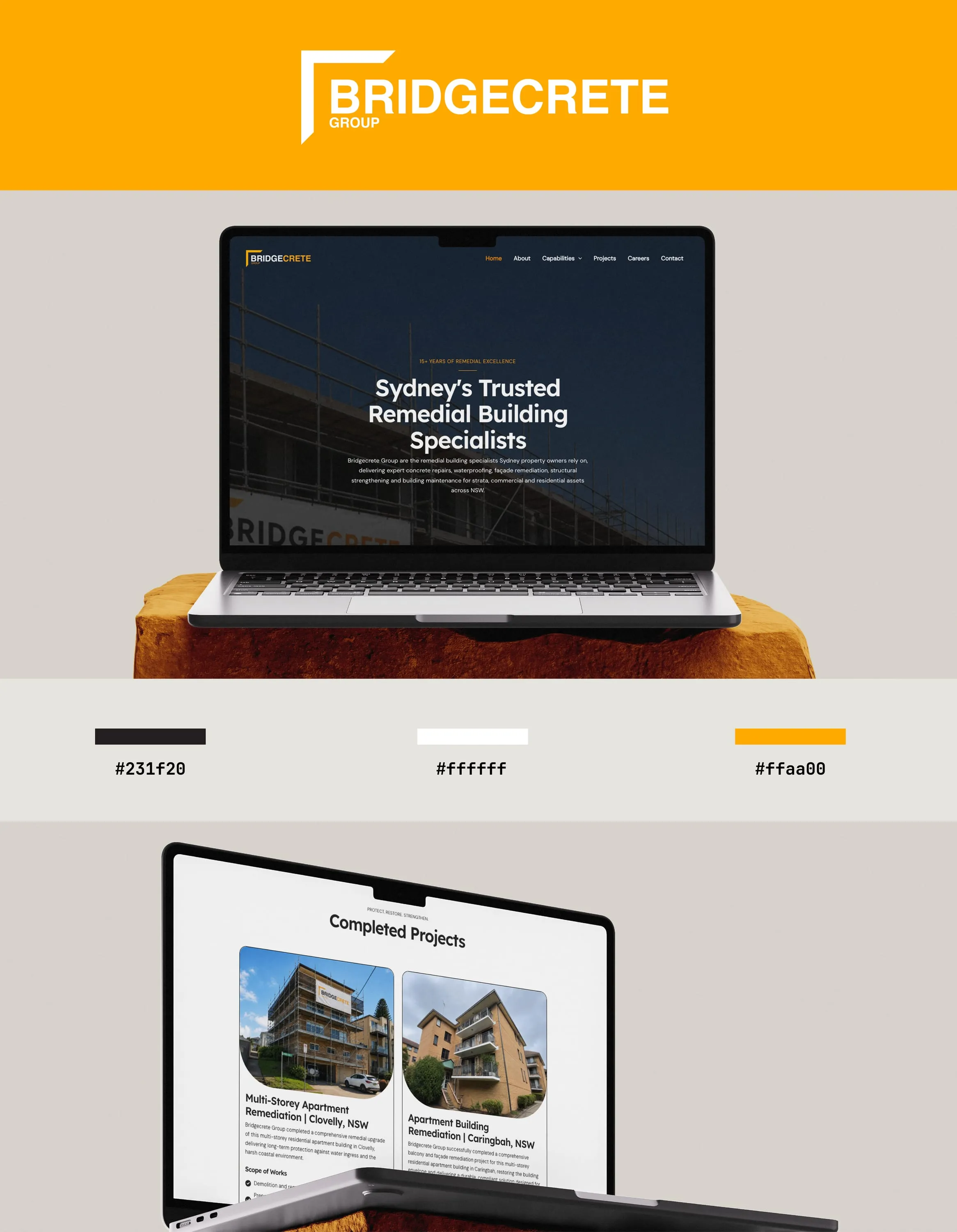 Bridgecrete Group: Website