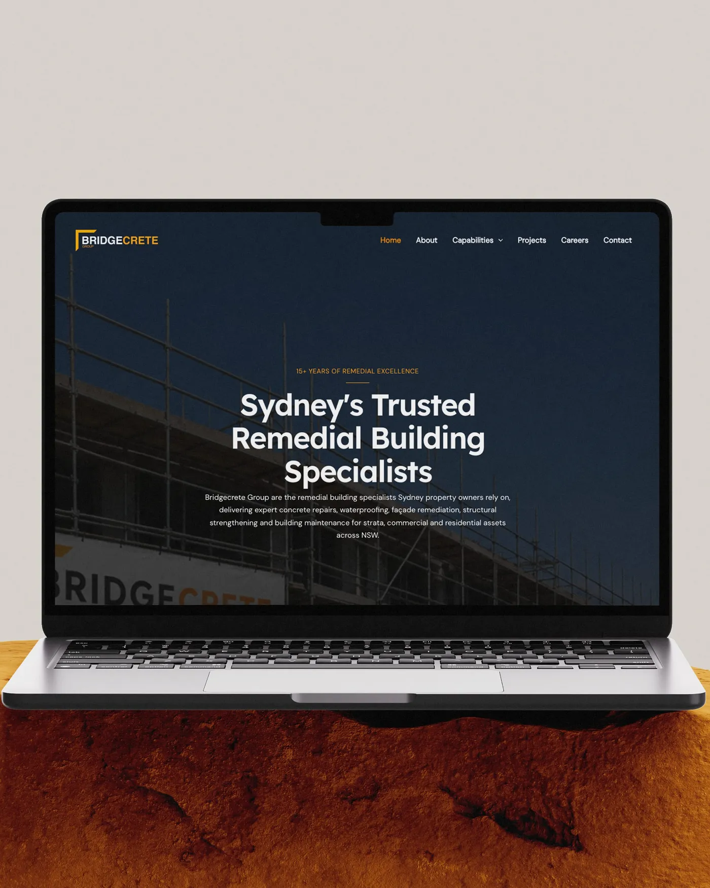 Bridgecrete Group: Website