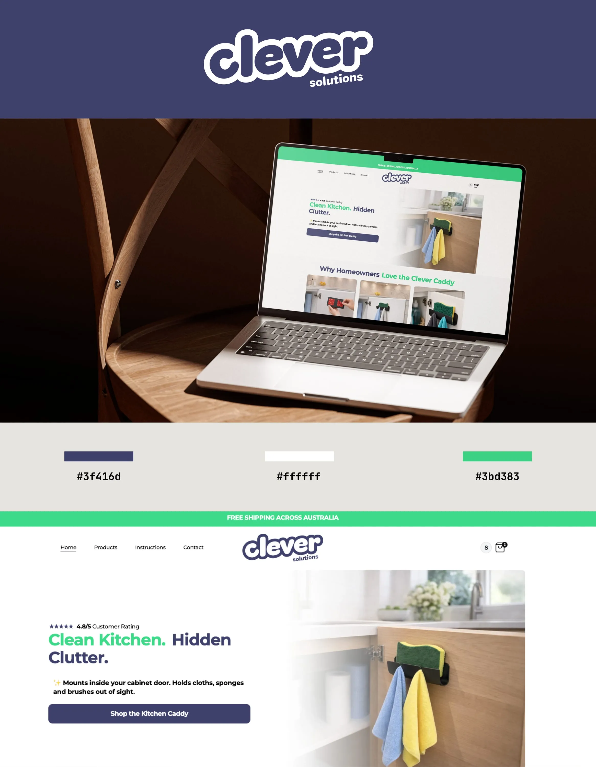 Clever Solutions: E-commerce Website