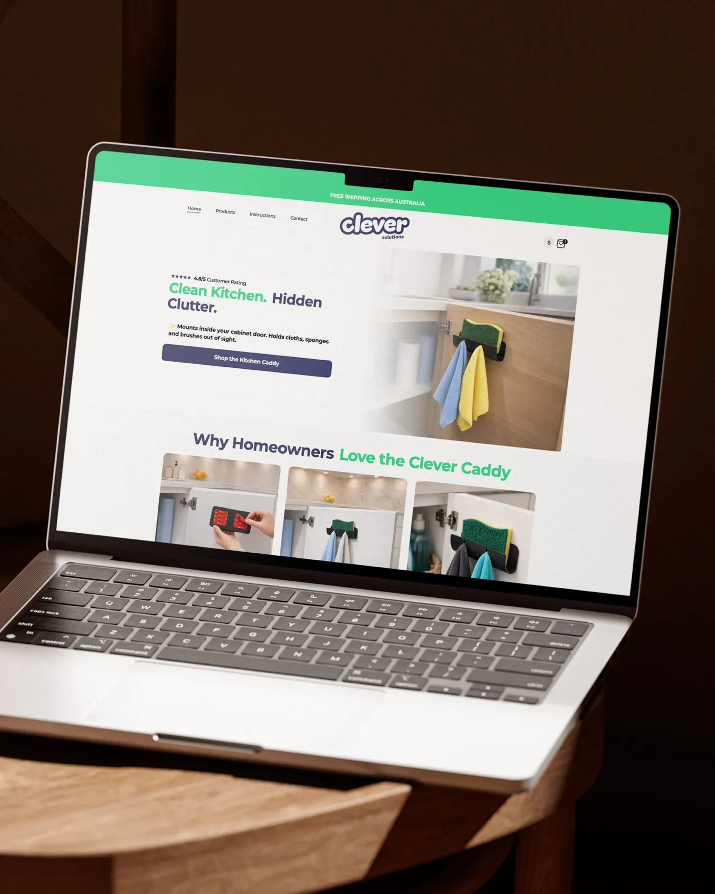 Clever Solutions: E-commerce Website