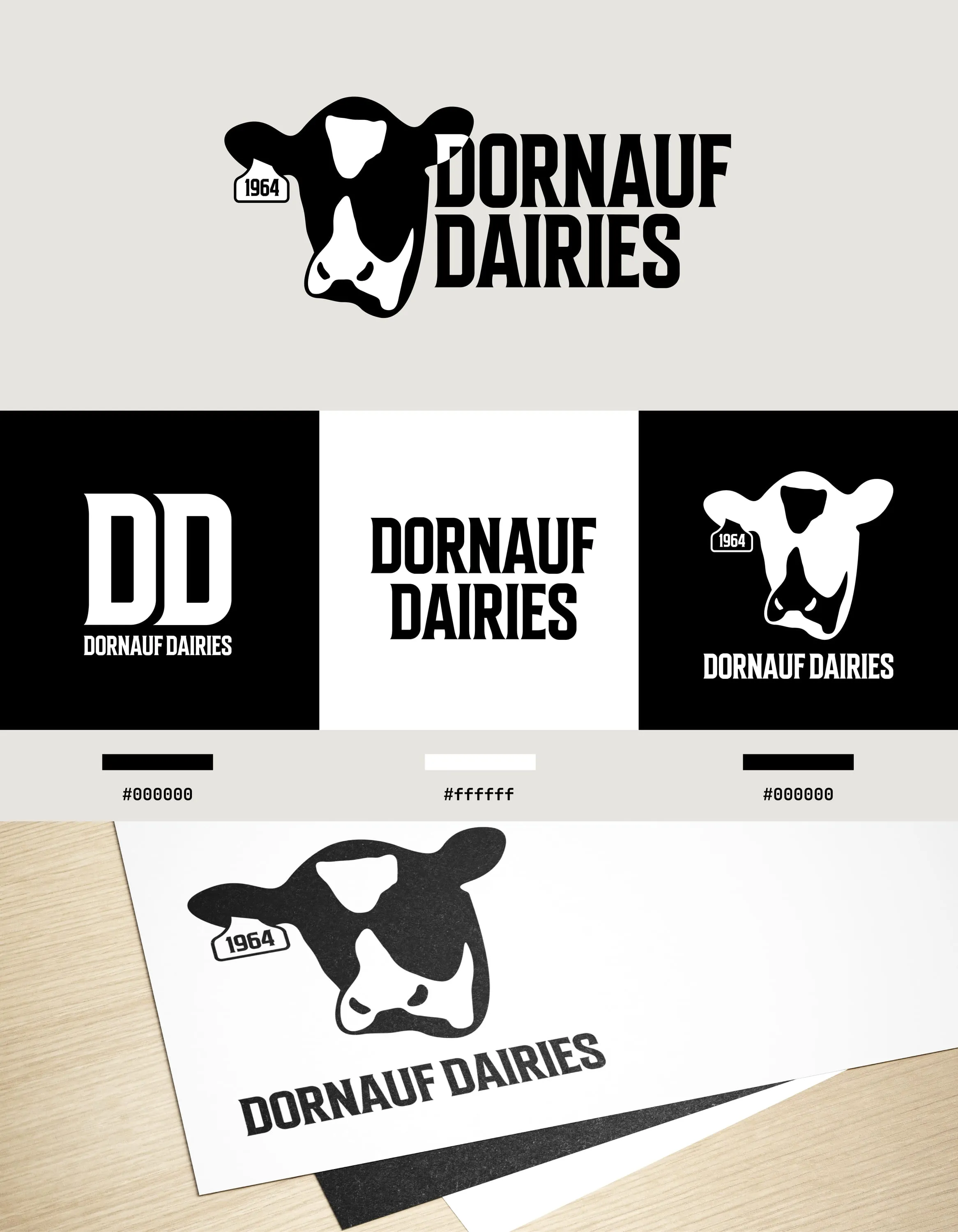 Dornauf Dairies: Logo