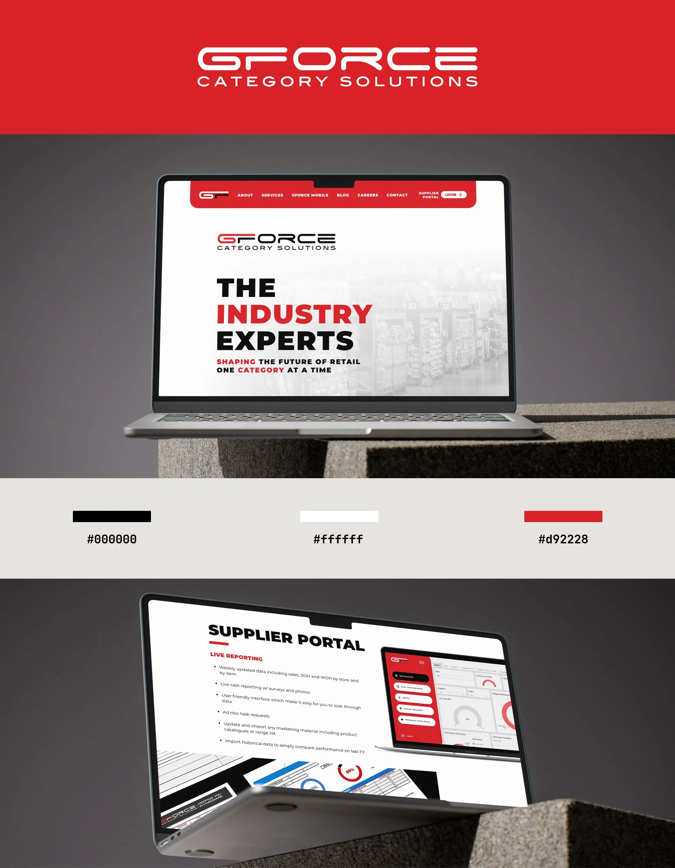 G-Force Category Solutions: Website