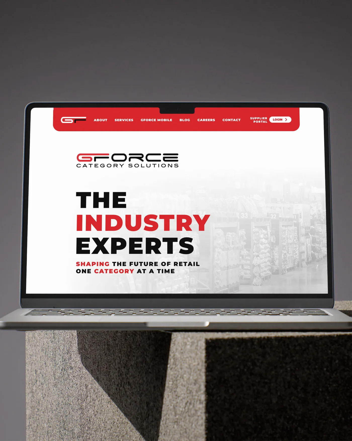G-Force Category Solutions: Website