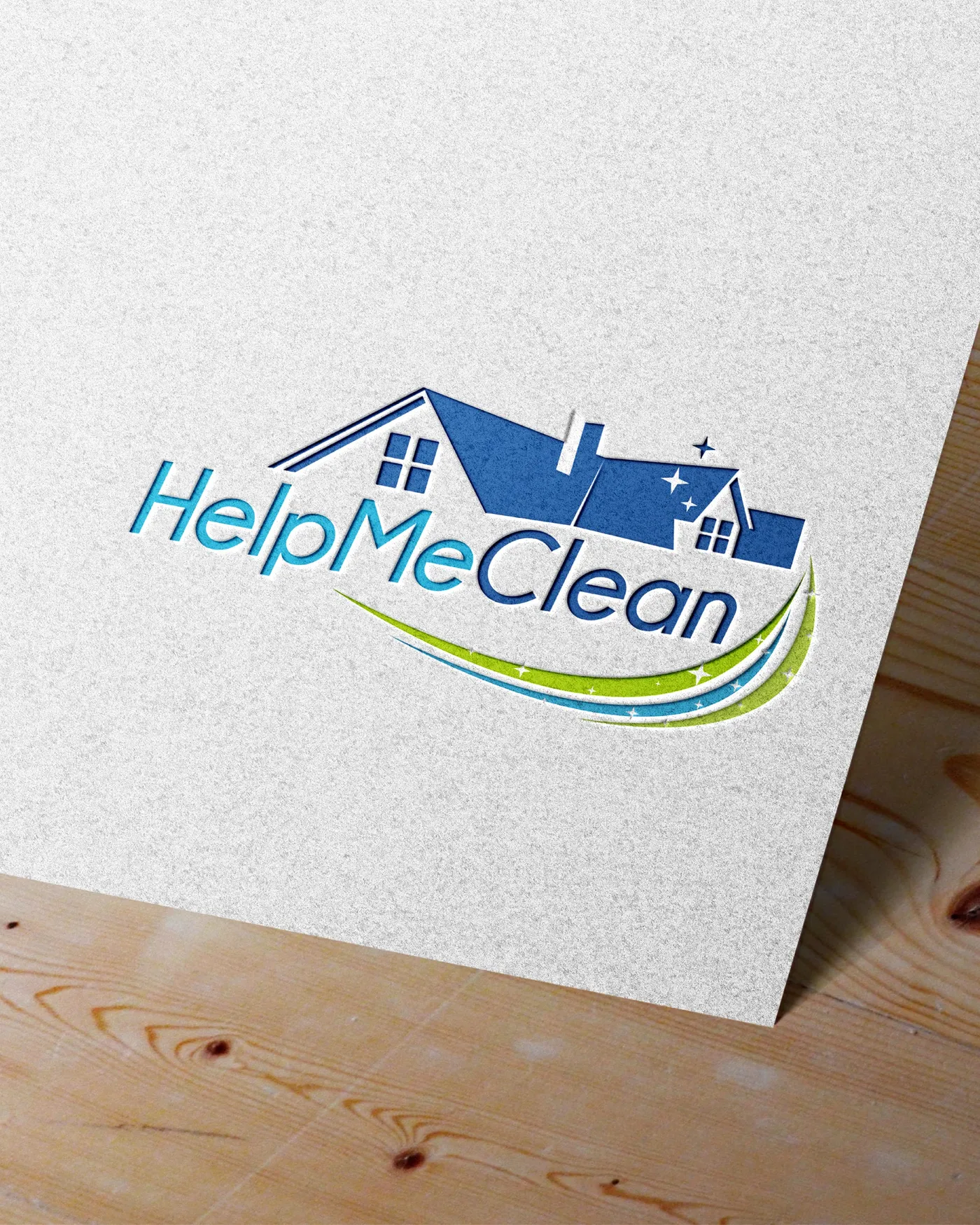 Help Me Clean: Logo