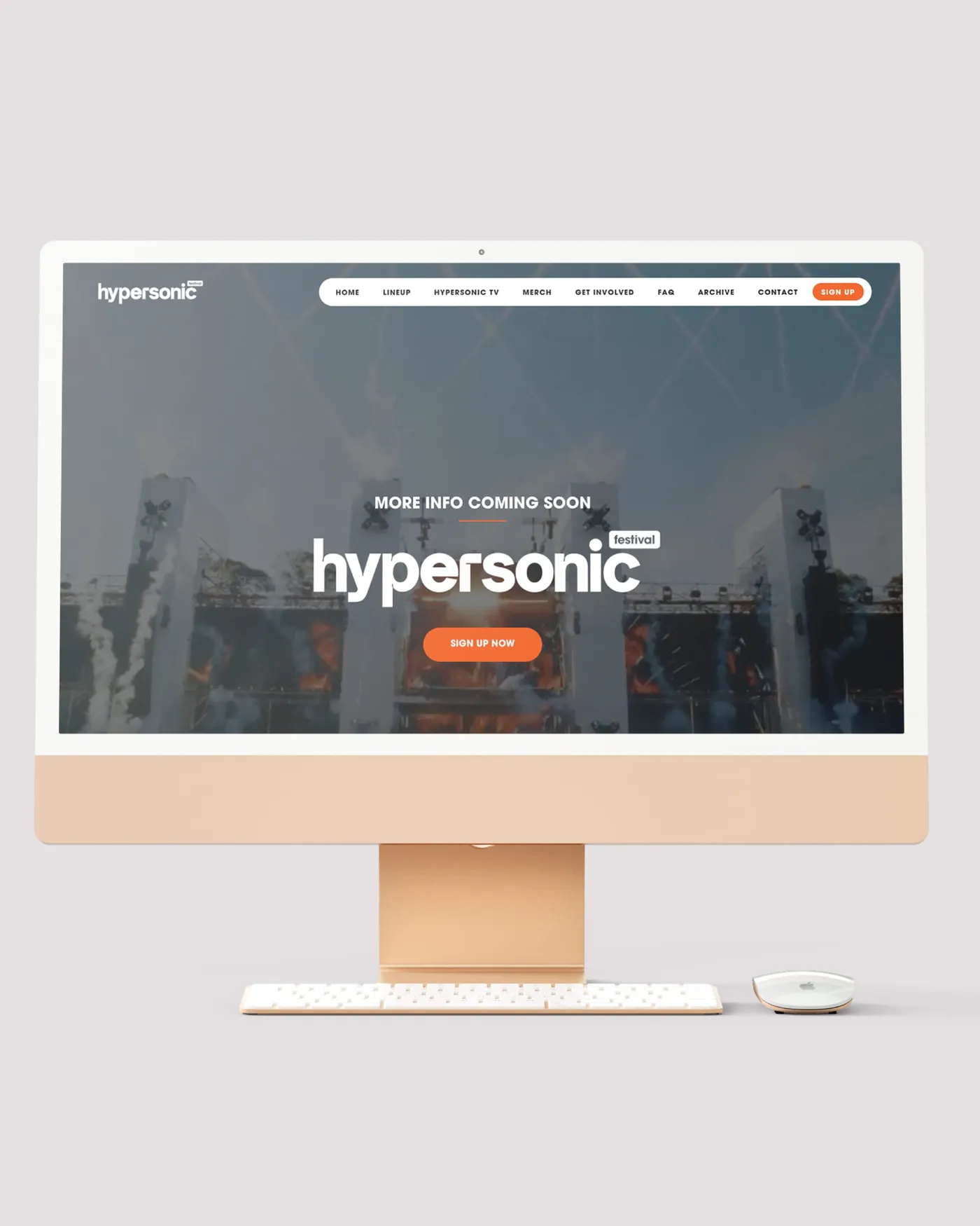 Hypersonic Festival: Website