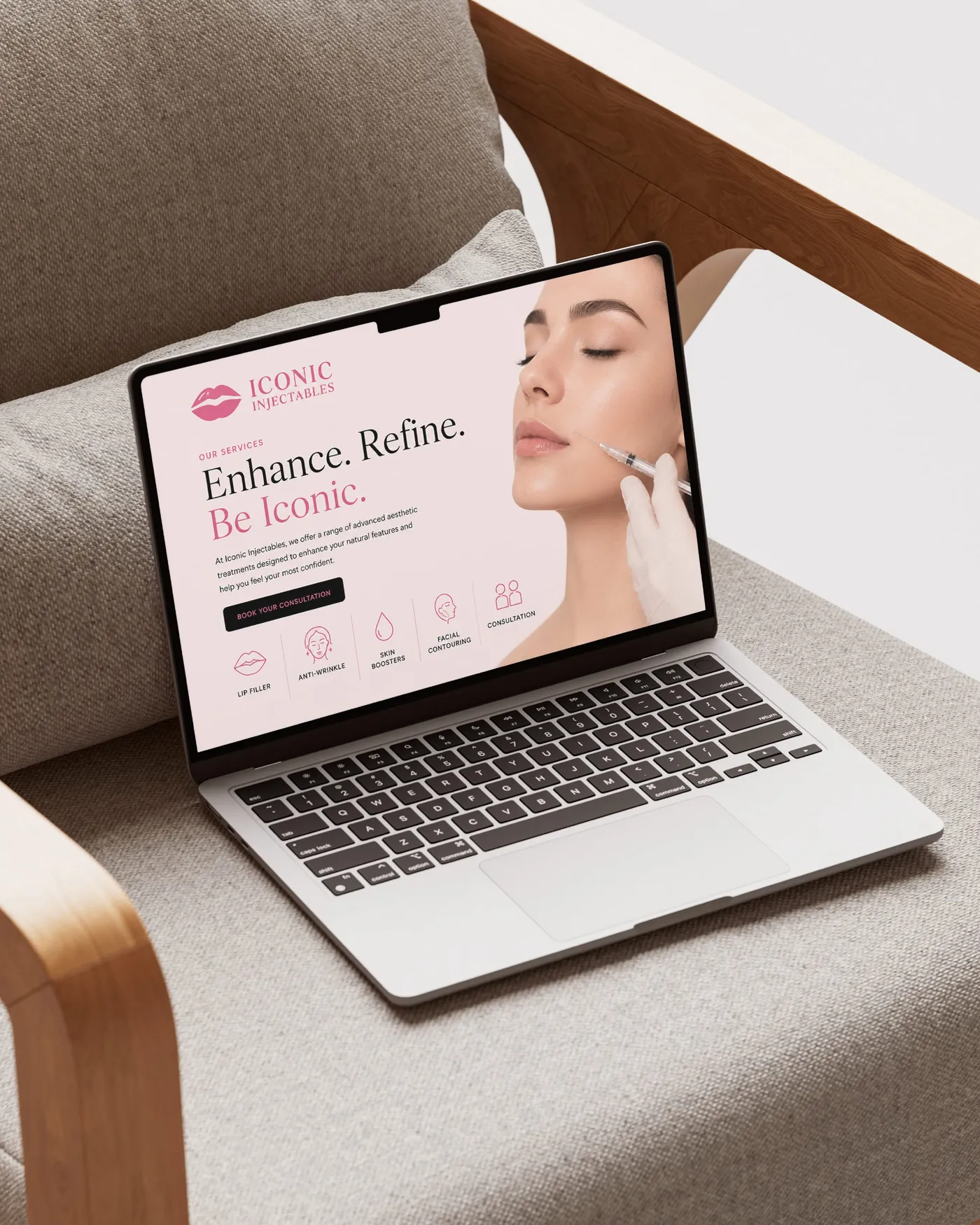 Iconic Injectables: Website