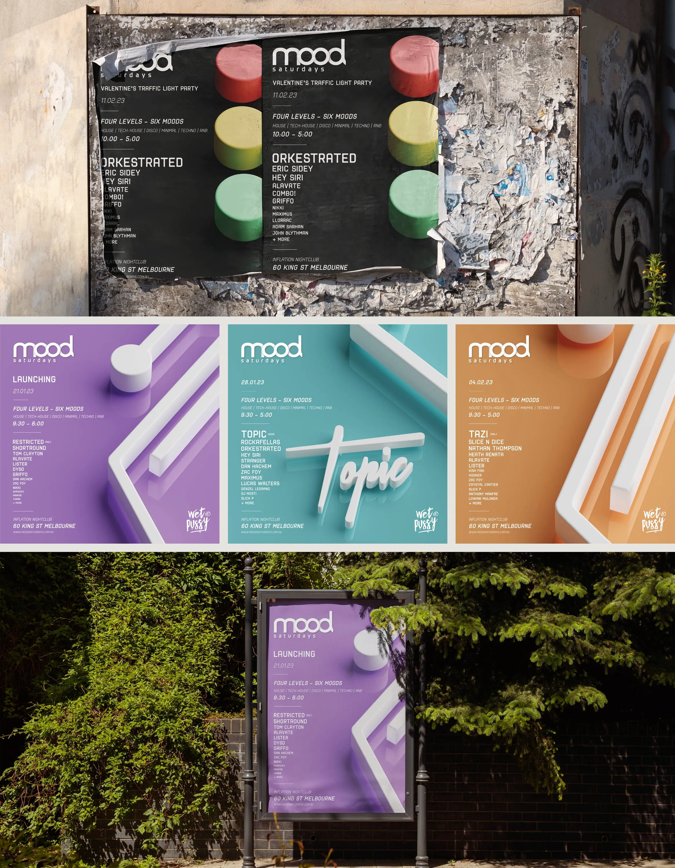 Mood Saturdays: Flyer Series