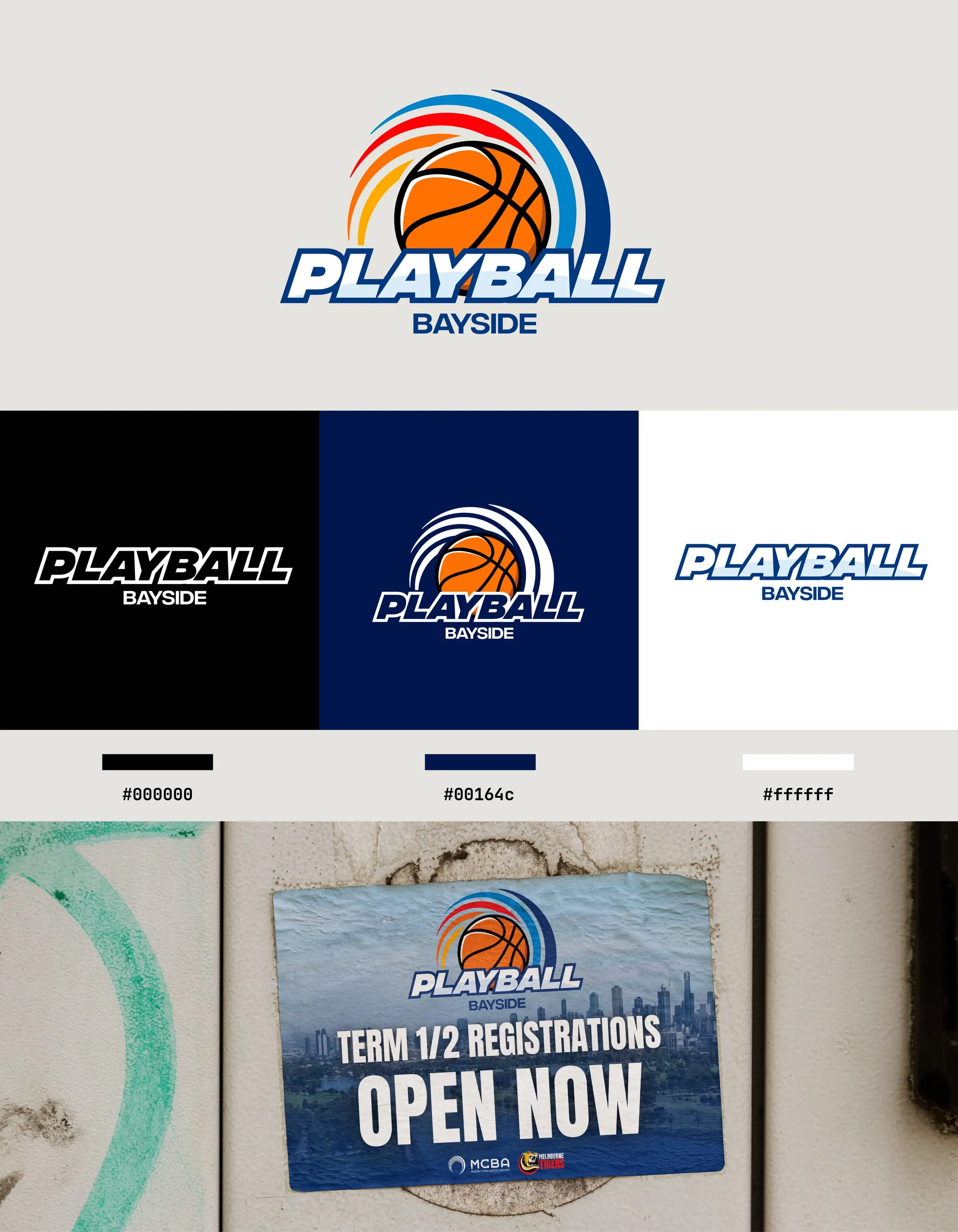 Playball Basketball: Logo