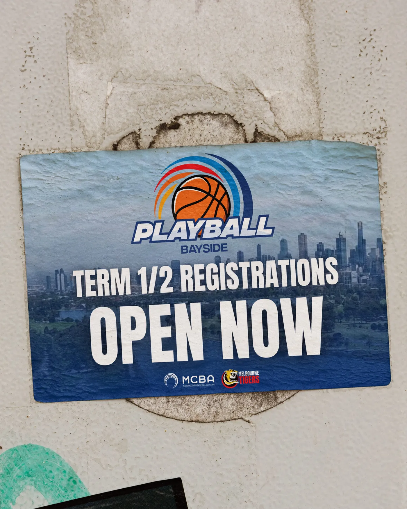 Playball Basketball: Logo